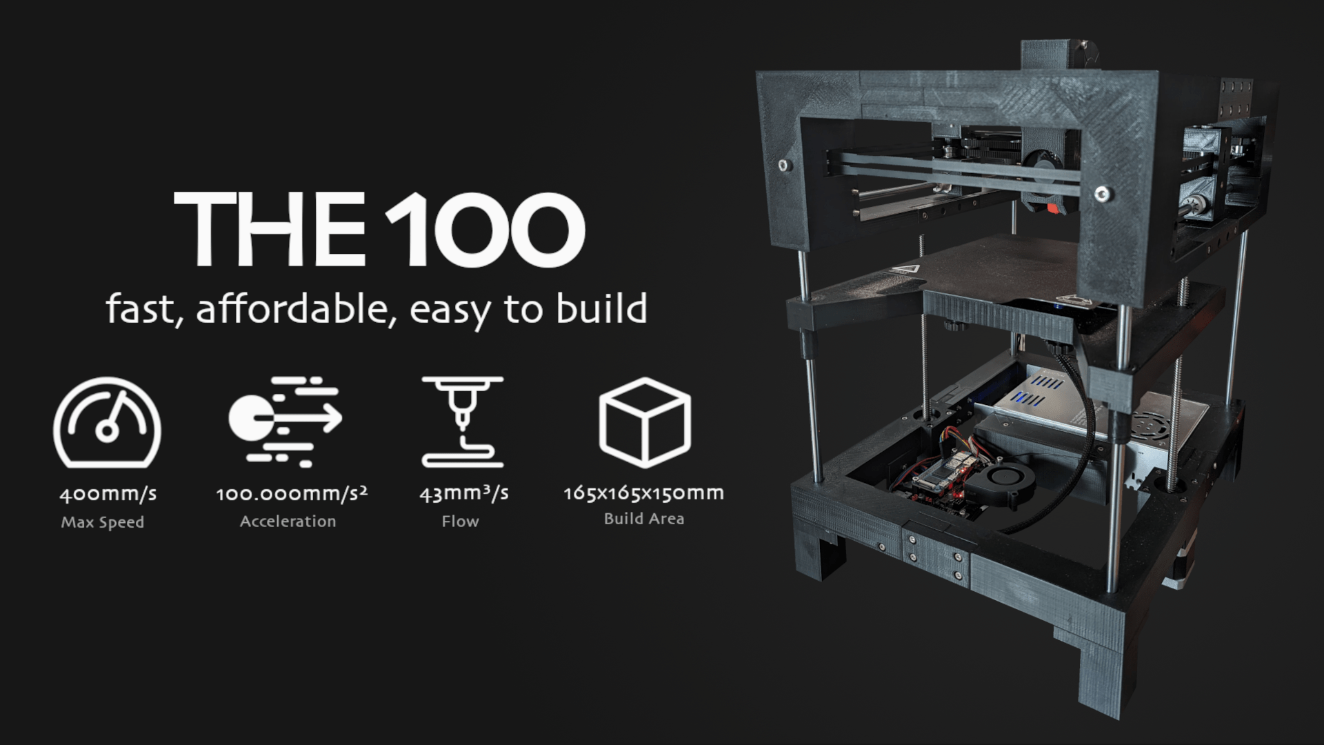 GitHub MSzturc/the100 THE 100 The worlds fastest 3D Printer based